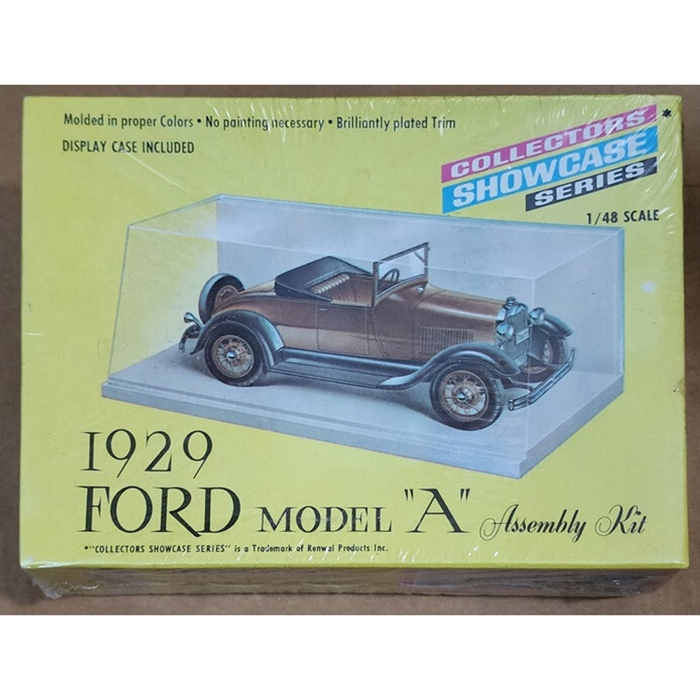 Renewal 1929 Ford Model A Kit 145:89 1/48 Scale Sealed Original NOT Reproduction